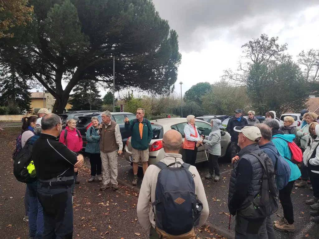 A Canéjan, le groupe avant le départ.