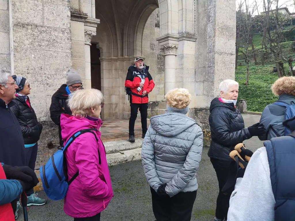Le groupe de Rando-Lignan avec Olivier