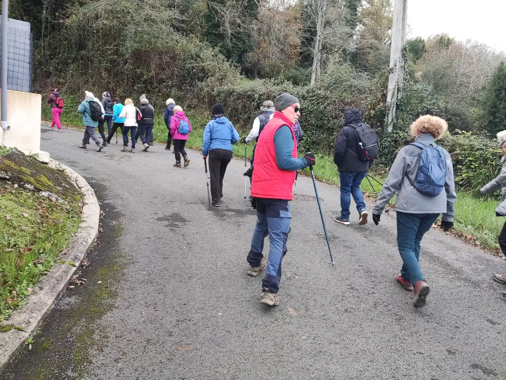 Rando-Lignan dans les rampes de Cabara
