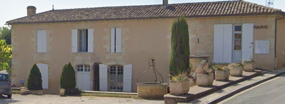 Rando Lignan Mairie de Saint Aubin Branne